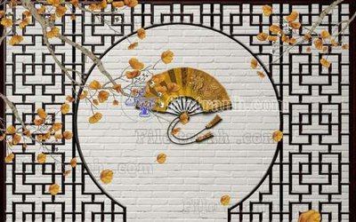 File tranh File gốc in tranh tổng hợp tường nền K44097 (bản gốc) in lụa dán tường