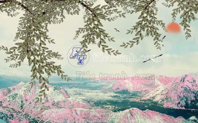 File tranh gốc File gốc in tranh tổng hợp tường nền K44177 (bản quyền) file PSD