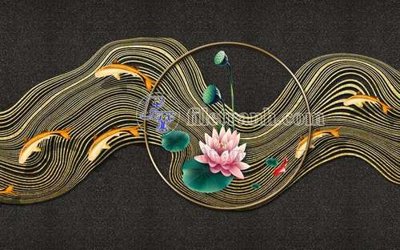 Tải file gốc File gốc in tranh tổng hợp tường nền K44205 (in khổ lớn) không vỡ