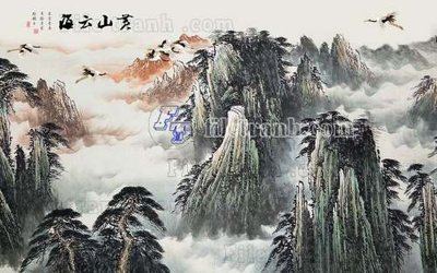 File in lụa File gốc in tranh tổng hợp tường nền K44214 (tân cổ điển) File gốc in tranh tổng hợp tường nền K44214