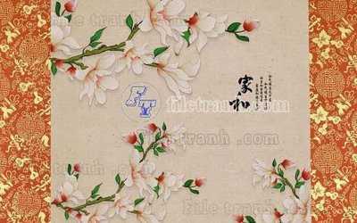 File tranh File gốc in tranh tổng hợp tường nền K44255 (gốc) phong cách tối giản