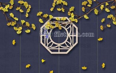 File tranh trang trí File gốc in tranh tổng hợp tường nền K44296 (file gốc)