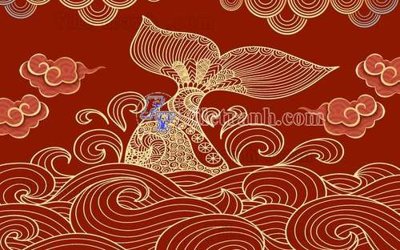 File in mica File gốc in tranh tổng hợp tường nền K44297 (bản gốc) siêu trong