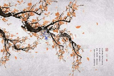 Download file tranh File gốc in tranh tổng hợp tường nền K44301 (file gốc PSD)