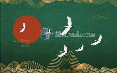 File tranh File gốc in tranh tổng hợp tường nền K44312 (gốc) in trên kính