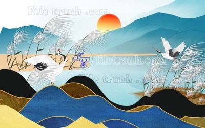 File in ấn File gốc in tranh tổng hợp tường nền K44336 chuyên nghiệp