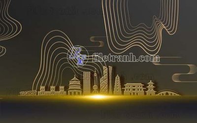 File tranh gốc File gốc in tranh tổng hợp tường nền K44345 (bản quyền) Filetranh.com