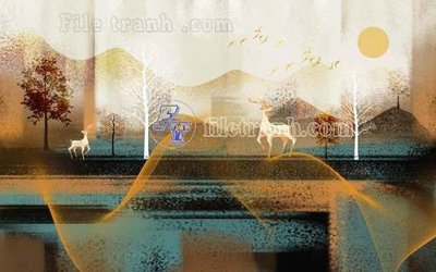 Download file File gốc in tranh tổng hợp tường nền K44363 (chất lượng in ấn)