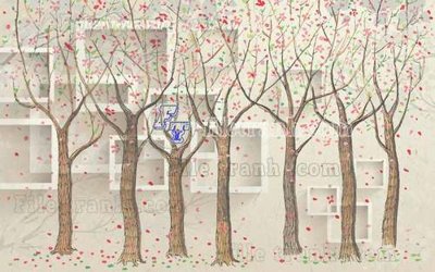 Tải file gốc File gốc in tranh tổng hợp tường nền K44445 (in khổ lớn) không mờ