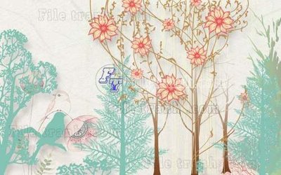 Tải file gốc File gốc in tranh tổng hợp tường nền K44462 dùng cho in ấn