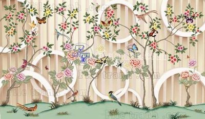 Mua file gốc File gốc in tranh tổng hợp tường nền K44606 (in ấn) tại Filetranh.com