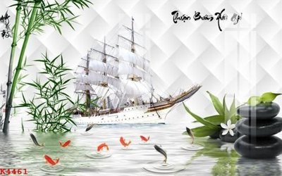 File PSD File gốc in tranh tổng hợp K4461 (chất lượng in ấn)