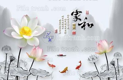 File gốc File gốc in tranh tổng hợp tường nền K44615 (phong cách) tối giản