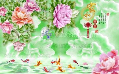 Download file File gốc in tranh tổng hợp tường nền K44637 (gốc) in mica cao cấp