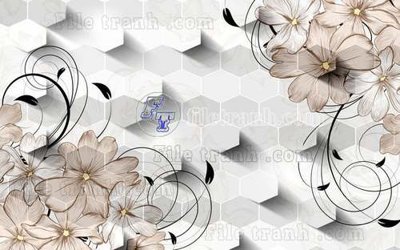 File PSD File gốc in tranh tổng hợp tường nền K44679 (bản gốc) cho nhà in