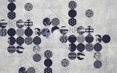 File gốc File gốc in tranh tổng hợp tường nền K44710 (in tráng gương) ốp tường