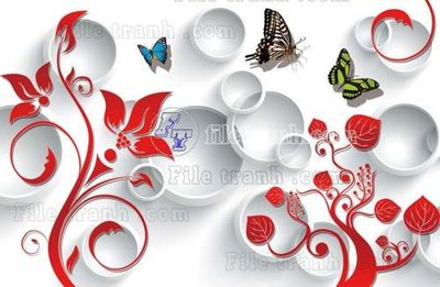 File gốc File gốc in tranh tổng hợp tường nền K44713 (bản quyền) cho in ấn