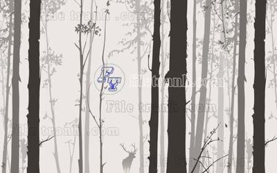 File tranh File gốc in tranh tổng hợp tường nền K44741 (gốc) in backlit film