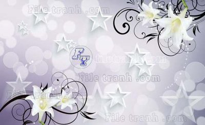 File tranh File gốc in tranh tổng hợp tường nền K44751 (ảnh gốc) độc quyền