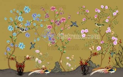 Tải file File gốc in tranh tổng hợp tường nền K44809 (gốc) làm file quảng cáo