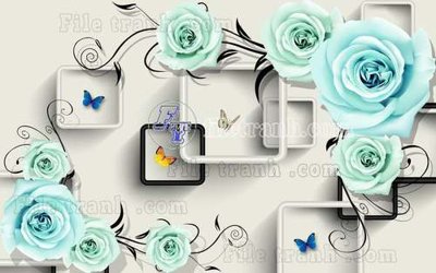 Download file File gốc in tranh tổng hợp tường nền K44810 (gốc) in mica ốp bếp