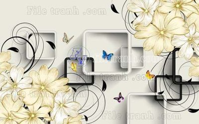 Tải file File gốc in tranh tổng hợp tường nền K44811 (gốc) chủ đề phong thủy