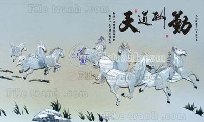 File gốc File gốc in tranh tổng hợp tường nền K44833 (in tráng gương) ốp tường