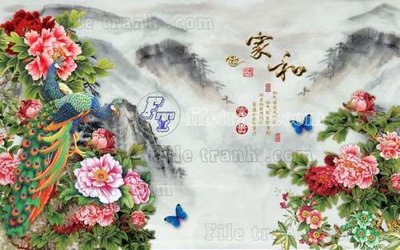 File gốc in ấn File gốc in tranh tổng hợp tường nền K44834 độ phân giải cao