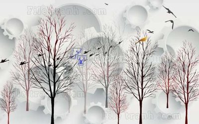 Tải file File gốc in tranh tổng hợp tường nền K44836 (gốc) in trên mọi chất liệu