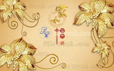 Ảnh gốc file in lụa File gốc in tranh tổng hợp tường nền K44867 chi tiết