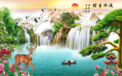 File tranh File gốc in tranh tổng hợp tường nền K44868 (ảnh gốc) chi tiết rõ ràng