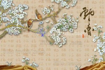 File gốc File gốc in tranh tổng hợp tường nền K44878 (in tráng gương) sang trọng