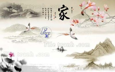 File tranh in trần 3D File gốc in tranh tổng hợp tường nền K44890 (ảnh gốc)