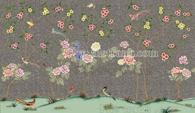 File gốc File gốc in tranh tổng hợp tường nền K44903 (bản quyền) cho in ấn