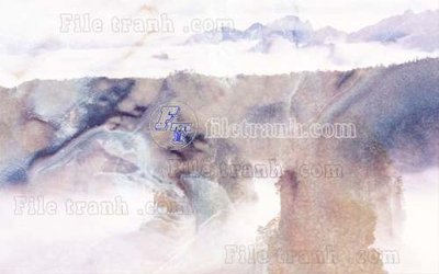 File gốc File gốc in tranh tổng hợp tường nền K44955 (in lụa) chi tiết cao