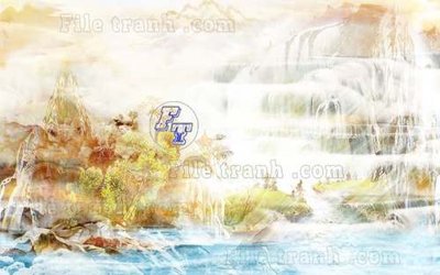 File tranh quảng cáo File gốc in tranh tổng hợp tường nền K45007 (download file gốc)