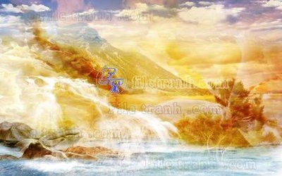 File tranh File gốc in tranh tổng hợp tường nền K45012 (gốc) chủ đề trừu tượng