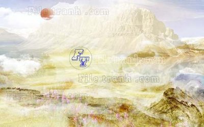 File tranh File gốc in tranh tổng hợp tường nền K45018 (gốc) chủ đề động vật