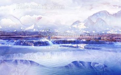 File gốc File gốc in tranh tổng hợp tường nền K45046 (cho in 3D) độc đáo