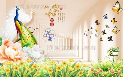 Mua file gốc File gốc in tranh tổng hợp tường nền K45061 (in ấn) tại Filetranh.com