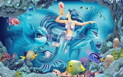 Tải file File gốc in tranh tổng hợp tường nền K45081 (ảnh gốc) in tranh kính