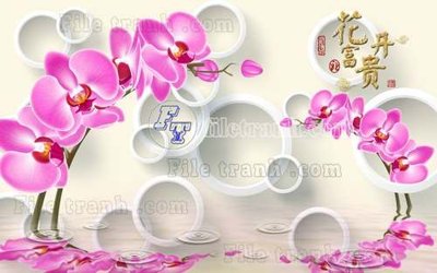 File tranh File gốc in tranh tổng hợp tường nền K45112 (ảnh gốc) độc quyền