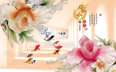 File PSD File gốc in tranh tổng hợp tường nền K45126 (chất lượng in ấn)