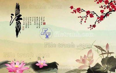 Hình ảnh gốc File gốc in tranh tổng hợp tường nền K45166 (để in khổ lớn)