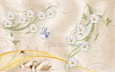 Download file gốc File gốc in tranh tổng hợp tường nền K45177 (in mica) 3D