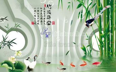 File PSD File gốc in tranh tổng hợp tường nền K45254 (bản gốc) độ phân giải cao