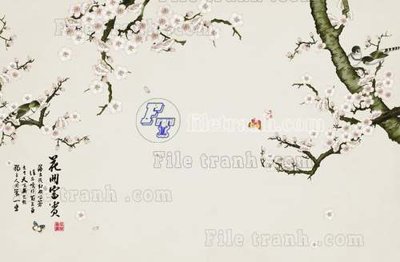 Download file File gốc in tranh tổng hợp tường nền K45270 (chuẩn in) chất lượng cao