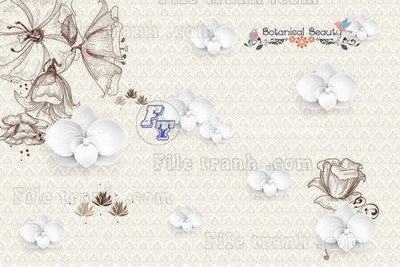 File tranh File gốc in tranh tổng hợp tường nền K45294 (ảnh gốc) cho in ấn kỹ thuật số