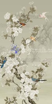 Tải file gốc File gốc in tranh tổng hợp tường nền K45304 (in khổ lớn) không vỡ