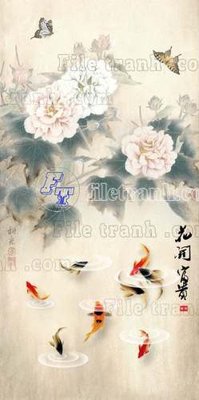 File tranh in trần File gốc in tranh tổng hợp tường nền K45326 (ảnh gốc siêu nét)